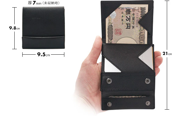 メンズにおすすめの薄型財布