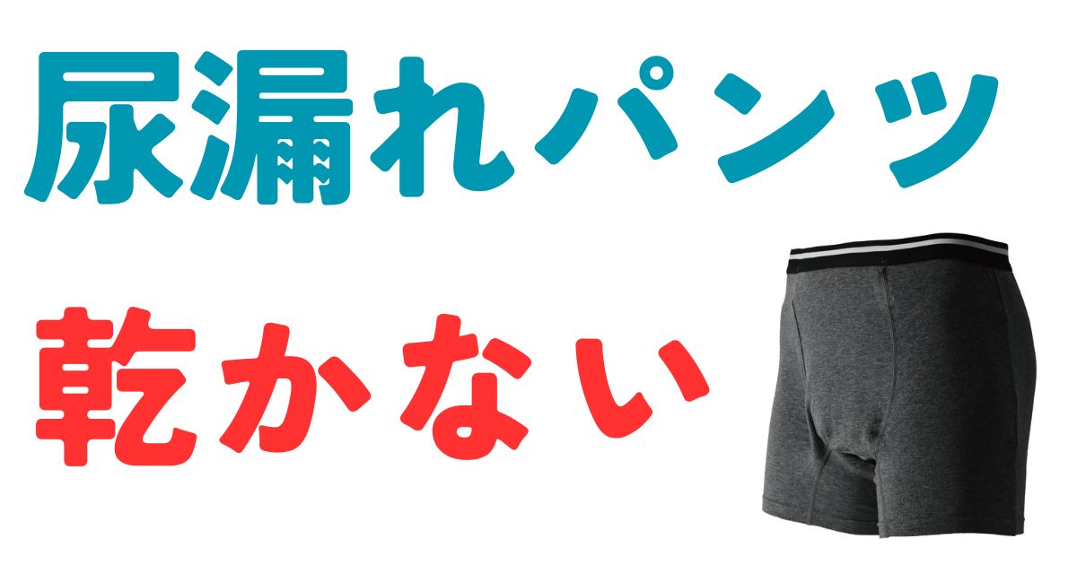 尿漏れパンツ乾かない